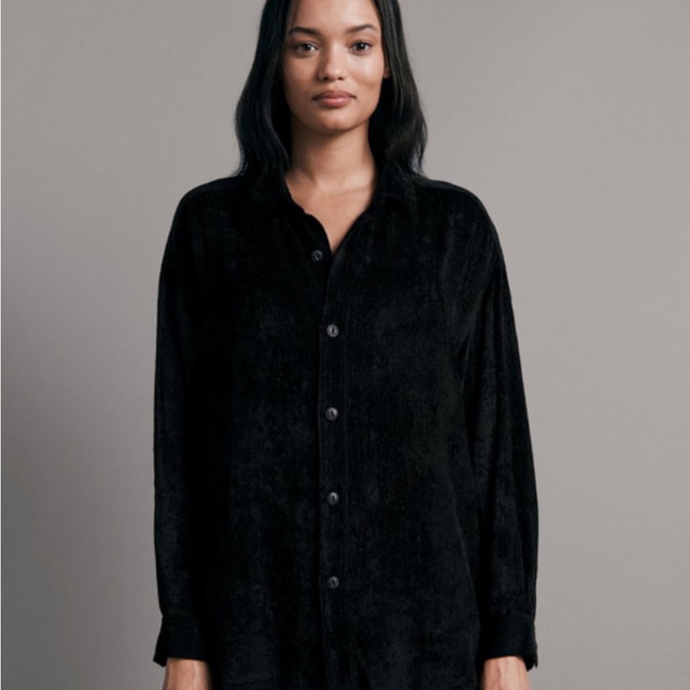 NWT Nusa Corduroy Button Down Shirt XS